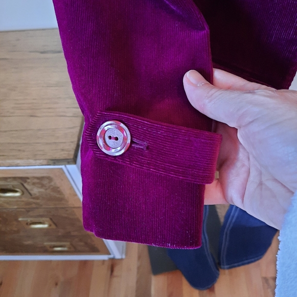 Jones New York deep plum jacket/blazer - Picture 4 of 9